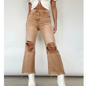 Vervet 90s wide leg jean size 28 Rust